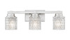 Z-Lite Jacqueline 3 Light Vanity in Brushed Nickel (6101-3V-BN)