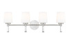 Z-Lite Henri 4 Light Vanity in Brushed Nickel (7700-4V-BN)