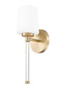 Z-Lite Henri 1 Light Wall Sconce in Modern Gold (7700-1S-MGLD)