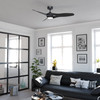 Vaxcel Winnetka 52-in. LED Ceiling Fan Black (F0144)