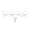 Vaxcel Monticello 22-in. W 3 Light Vanity Matte Black (W0550)