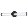 Vaxcel Division 24-in. LED Vanity Light Matte Black (W0554)