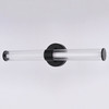 Vaxcel Division 24-in. LED Vanity Light Matte Black (W0554)