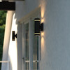 Vaxcel Chiasso 11.25-in.H LED Outdoor Wall Light Matte Black (T0821)