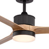 Vaxcel Ruston 60-in. LED Ceiling Fan Matte Black (F0140)