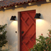 Vaxcel Smith 10-in. W Outdoor Wall Light Textured Black (T0819)