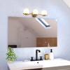 Vaxcel Monticello 22-in. W 3 Light Vanity Muted Brass (W0549)