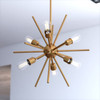 Vaxcel Estelle 19-in Pendant Natural Brass (P0238R)