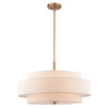 Vaxcel Brentwood 24-in. W 5 Light Pendant Sunset Gold (P0442)