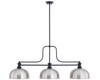 Z-Lite Melange 3 Light Billiard in Matte Black (725-3MB-D13BN)