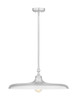 Z-Lite Camden 1 Light Pendant in Brushed Nickel (2308P24-BN)