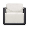 Uttermost Remsen Black/Oyster Outdoor Lounge Chair (53110)