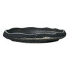 Uttermost Stardust Ripple Indoor-Outdoor Black Bowl (18332)