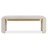 Uttermost Serena Bone White Bench (53123)