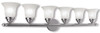 Neptune 6 Light Polished Chrome Bath Vanity (1066-05)