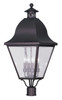 Amwell 4 Light Bronze Outdoor Post Top Lantern (2548-07)