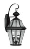Georgetown 2 Light Black Outdoor Wall Lantern (2261-04)
