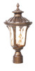 Oxford 1 Light Moroccan Gold Outdoor Post Top Lantern (7655-50)