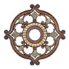 Versailles Ceiling Medallion In Palacial Bronze with Gilded Accents (8216-64)