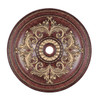 Versailles Ceiling Medallion Verona Bronze With Aged Gold Leaf Accents (8228-63)