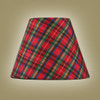 Plaid Hardback Clip Shade (S328)