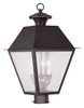 Mansfield 3 Light Bronze Outdoor Post Top Lantern (2169-07)