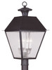 Mansfield 4 Light Bronze Outdoor Post Top Lantern (2173-07)