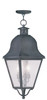Amwell 3 Light Charcoal Outdoor Pendant Lantern (2557-61)