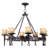 Cape May 8 Light Chandelier In Olde Bronze (4868-67)