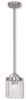 Ashton 1 Light Brushed Nickel Mini Pendant (50530-91)