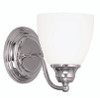 Somerville 1 Light Polished Chrome Wall Sconce (13671-05)