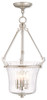Cortland 4 Light Polished Nickel Pendant (50926-35)
