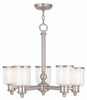 Middlebush 5 Light Brushed Nickel Chandelier (40205-91)