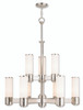 Weston 9 Light Polished Nickel Chandelier (52109-35)