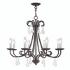 Daphne 8 Light English Bronze Chandelier (40878-92)