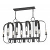 Addison 13 Light English Bronze Linear Chandelier (51940-92)