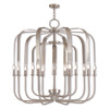 Addison 15 Light Brushed Nickel Foyer Chandelier (51949-91)
