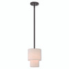 Claremont 1 Light English Bronze Mini Pendant (51080-92)