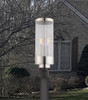 Hillcrest 3 Light Polished Chrome Outdoor Post Top Lantern (20728-05)