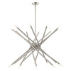 Soho 20 Light Brushed Nickel Chandelier (46779-91)