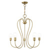 Lucerne 5 Light Antique Brass Chandelier (41365-01)