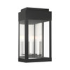 York 2 Light Black Outdoor Wall Lantern (21238-04)