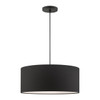 Bainbridge 3 Light Black Pendant (45660-04)
