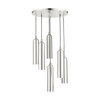 Ardmore 6 Light Brushed Nickel Pendant (46756-91)