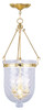 Jefferson Collection 4 Light Polished Brass Chain Lantern (5075-02)