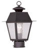 Mansfield Collection 1 Light Bronze Outdoor Post Top Lantern (2163-07)