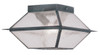 Mansfield Collection 2 Light Charcoal Outdoor Ceiling Mount (2175-61)