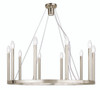 Alpine Collection 11 Light Polished Nickel Chandelier (40248-35)