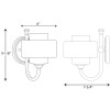 Ashbury Collection One-Light Bath & Vanity (P2885-134WB)