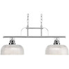 Archie 2 Light Chandelier in Polished Chrome (P4624-15)
